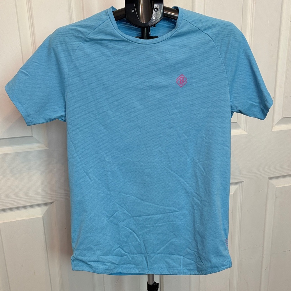 Baseball lifestyle 101 Light Blue Men's Short Sleeve Tee